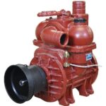 Bomba depresora, accionamiento directo, giro anti-horario, lubricación automática + Sistema equilibrado, B.P.