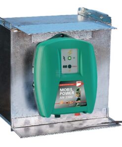Caja metálica para acum.