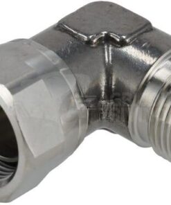 Elbow adaptor M/F 1