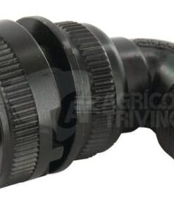 Conector hembra de 4 pines 90° MIL-C