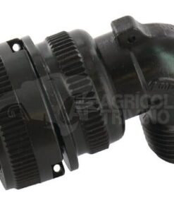 Plug 4-pin female 90° MIL-C