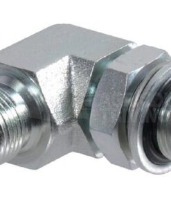 Racor acodado ajustable M-M 1/2" BSP