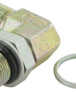 Acoplamiento acodado ajustable M-M 3/8