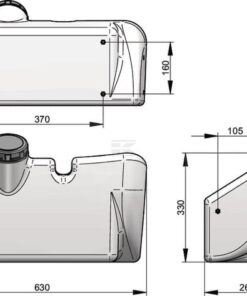 Recipiente de agua de limpieza 3 Recipiente de agua de limpieza