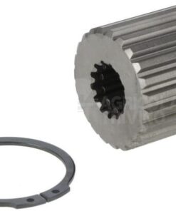 Casquillo estriado MO 48x44 DIN 5482 1
