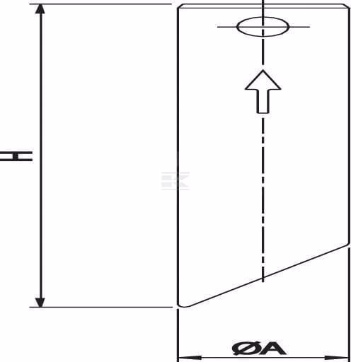 Tubo alargador ø40x250 3 Tubo alargador ø40x250