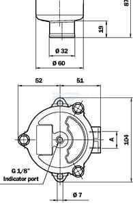 Carcasa de filtro 1/2" BSP