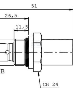 MPP Estrangulador+aj 0-16l/min 10 Botón giratorio suelto MPPTHEN