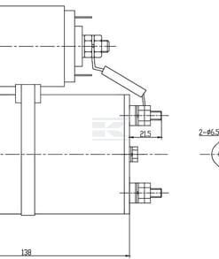 Motor 12V CC 800W
