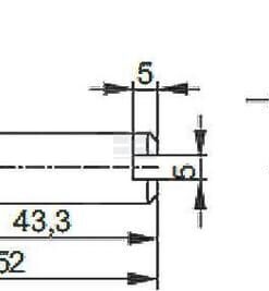 Acoplamiento motor 800W Gr.0,5