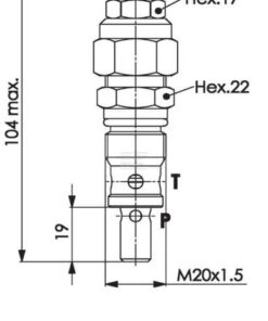 Válvula de seguridad MPP DBV 63-200 bares >2009