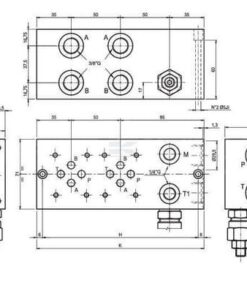Placa de base DBV 50-210 bares
