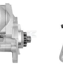 Motor de arranque 12V, 1,4kW, 11 dientes, giro horario, con reductor