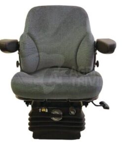 Asiento con suspensión mecánica, con reposabrazos
