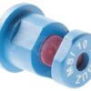 Tobera estándar, doble, chorro plano MSI 160° 10 azul cerámica Albuz 3 Tobera estándar, doble, chorro plano MSI 160° 10 azul cerámica Albuz