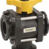 Válvula 1" cargad. inf./brida