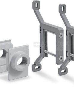Soportes de pared + bridas