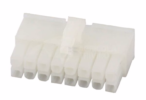 Carcasa para enchufe 16 polos Hembra Minifit 1 Carcasa para enchufe 16 polos Hembra Minifit