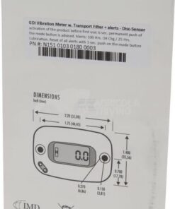 Contador de vibraciones con alertas