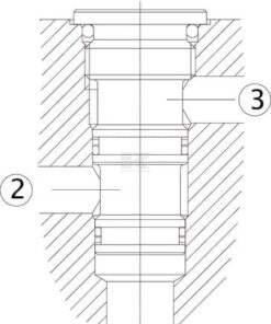 Tapón de cavidad NCS06/3 7 Cavity plug NCS06/3