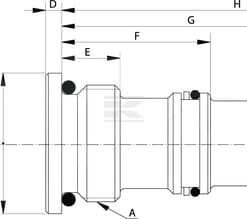 Tapón de cavidad NCS06/3 8 Cavity plug NCS06/3