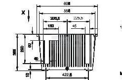 Depósito de aluminio sin tapa NG 70