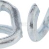 Eslabones rápidos galvanizados nr.100