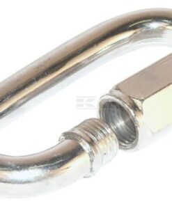 Mosquetón, Ø6 mm, acero inox.