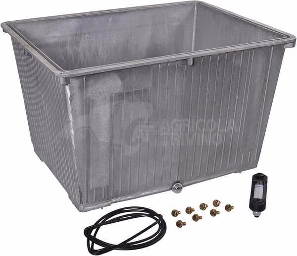 Depósito de aluminio sin tapa NG 70