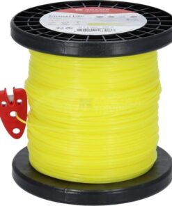 Hilo de corte, Ø1.6mm x 100m, redondo, amarillo, Kramp