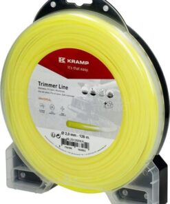 Hilo de corte, Ø2mm x 126m, redondo, amarillo, Kramp