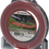 Hilo de corte, Ø2.4mm x 15m, trenzado, silencioso, rojo, Kramp 10 Hilo de corte, Ø2.4mm x 15m, trenzado, silencioso, rojo, Kramp