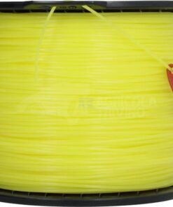 Hilo de corte, Ø2.4mm x 439m, redondo, amarillo, Kramp 14 Hilo de corte, Ø2.4mm x 439m, redondo, amarillo, Kramp