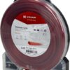 Hilo de corte, 2.4mm x 69m, cuadrado, rojo, Kramp