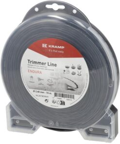 Hilo de corte Ø2,4x78m, torsión oval, negro, Kramp Endura