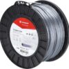 Hilo de corte, 2.5mm x 185m, cuadrado, gris, Titanium Power de Kramp 10 Hilo de corte, 2.5mm x 185m, cuadrado, gris, Titanium Power de Kramp