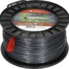 Hilo de corte, 2.5mm x 236m, cuadrado, gris, Titanium Power de Kramp 12 Hilo de corte, 2.5mm x 236m, cuadrado, gris, Titanium Power de Kramp
