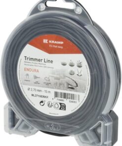 Hilo de corte Ø2,7x15m, torsión oval, negro, Kramp Endura