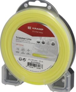 Hilo de corte, Ø2.65mm x 15m, redondo, amarillo, Kramp