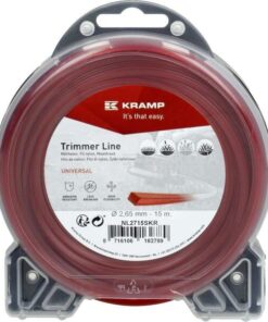 Hilo de corte, 2.65mm x 15m, cuadrado, rojo, Kramp