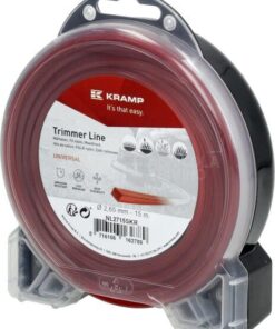 Hilo de corte, 2.65mm x 15m, cuadrado, rojo, Kramp