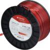 Hilo de corte, 2.65mm x 169m, cuadrado, rojo, Kramp 17 Hilo de corte, 2.65mm x 169m, cuadrado, rojo, Kramp
