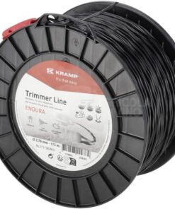 Hilo de corte Ø2,7x173m, torsión oval, negro, Kramp Endura