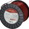Hilo de corte, 2.65mm x 281m, cuadrado, rojo, Kramp