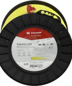 Hilo de corte, Ø2.65mm x 358m, redondo, amarillo, Kramp 12 Hilo de corte, Ø2.65mm x 210m, redondo, amarillo, Kramp