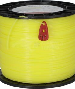 Hilo de corte, Ø2.65mm x 358m, redondo, amarillo, Kramp 9 Hilo de corte, Ø2.65mm x 358m, redondo, amarillo, Kramp