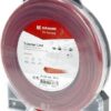 Hilo de corte, 2.65mm x 55m, cuadrado, rojo, Kramp 19 Hilo de corte, 2.65mm x 55m, cuadrado, rojo, Kramp