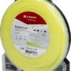 Hilo de corte, Ø2.65mm x 72m, redondo, amarillo, Kramp