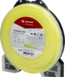 Hilo de corte, Ø2.65mm x 72m, redondo, amarillo, Kramp