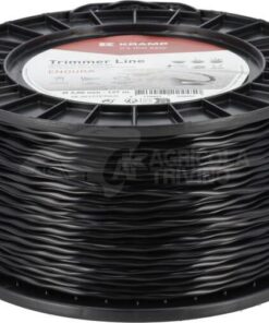 Hilo de corte Ø3,0x127m, torsión oval, negro, Kramp Endura